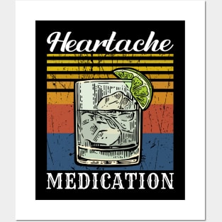 Heartache Medication Retro Posters and Art